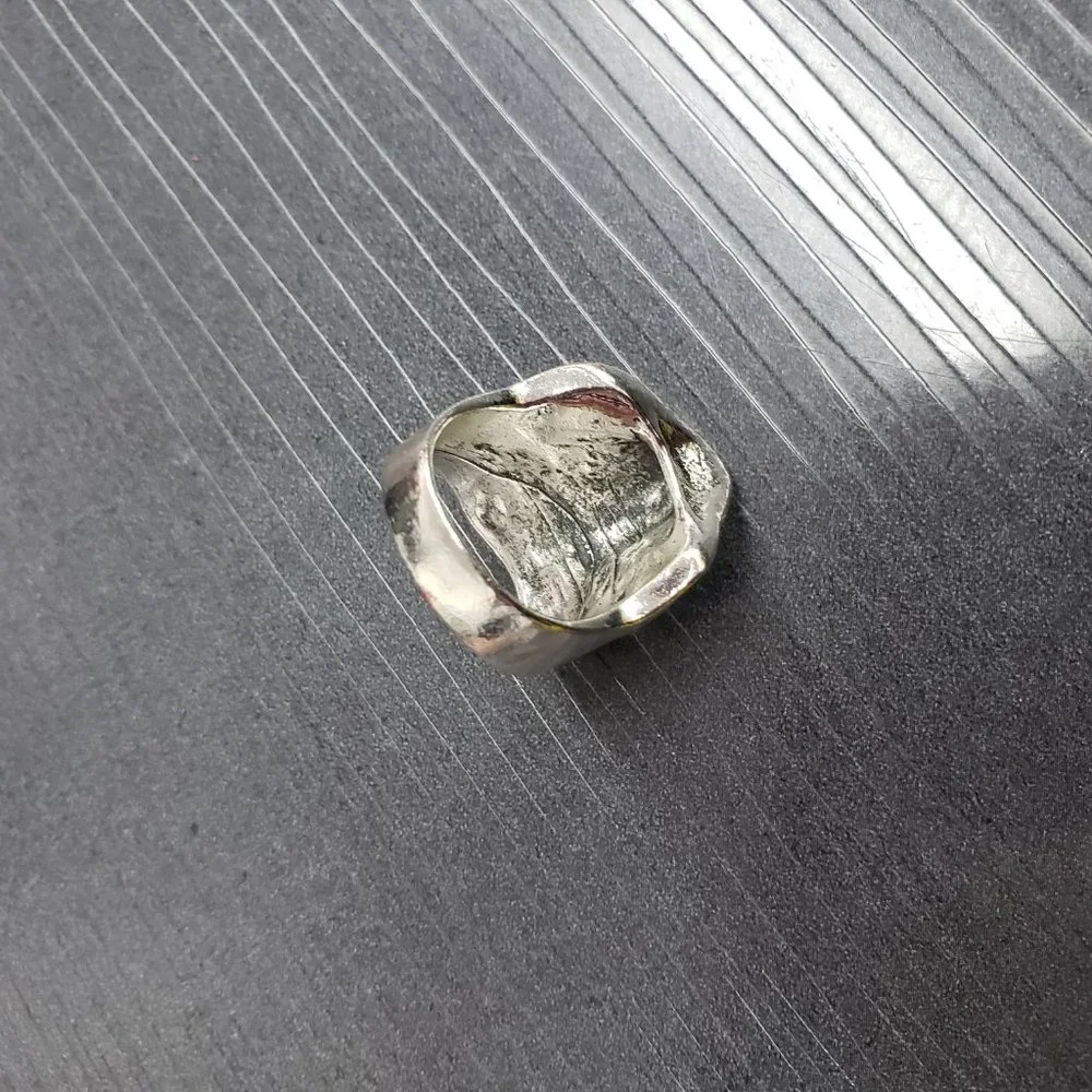 2/$15 Men's size 9.5* Silver-tone Skull Ring Fashion Jewelry